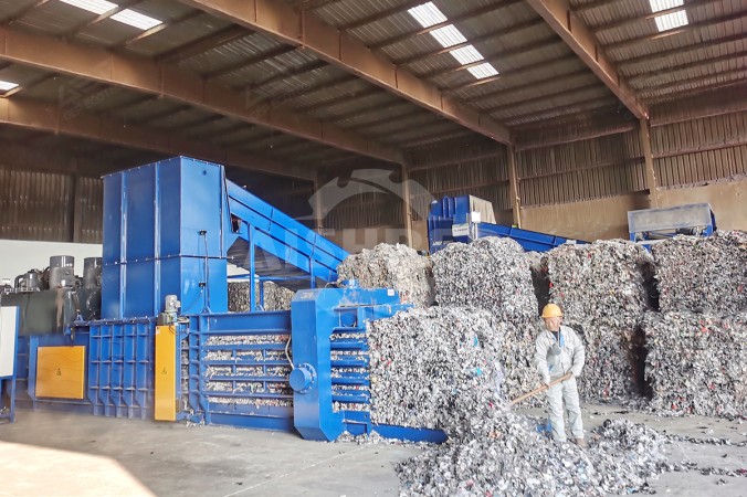 Пресс для отходов для проекта переработки текстильных отходов в альтернативное топливо (100 000 тонн/год), дельта реки Янцзы, Китай