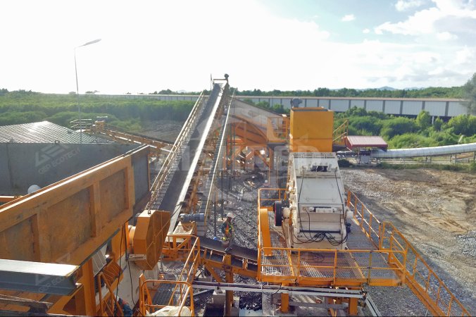 проект по производству агрегатов 200 TPH в Узбекистане